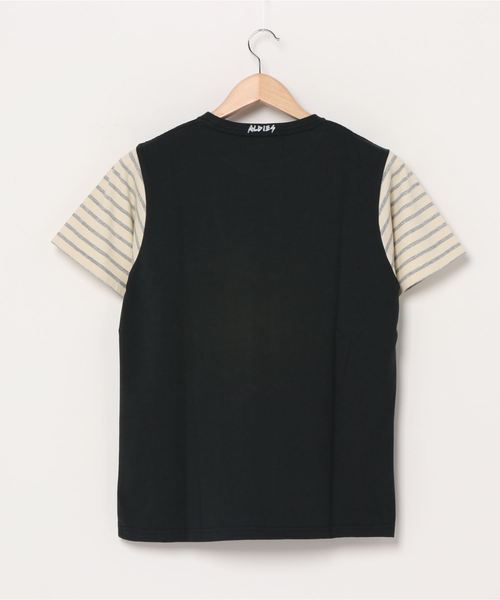 ALDIES(アールディーズ)の「John T / ジョンT(Tシャツ/カットソー・メンズ・ブラック系その他/グレー/パープル/イエロー/ブラック・SMALL/LARGE/MEDIUM/X-SMALL)」の8枚目の写真