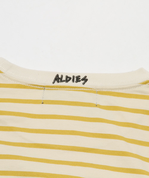 ALDIES(アールディーズ)の「John T / ジョンT(Tシャツ/カットソー・メンズ・ブラック系その他/グレー/パープル/イエロー/ブラック・SMALL/LARGE/MEDIUM/X-SMALL)」の6枚目の写真