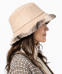 QUEENHEAD（クイーンヘッド）の「スエードファーキャペリンハット（ハット）」