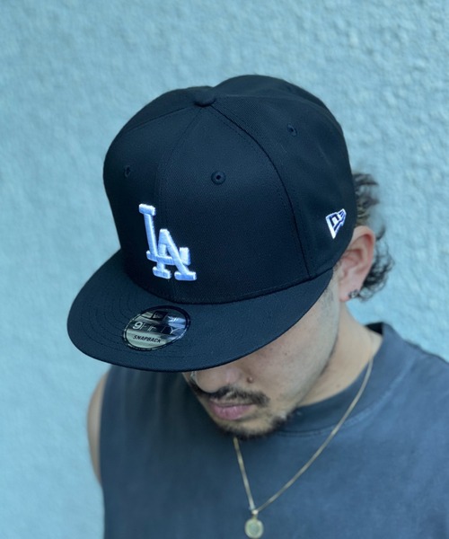 Los Angeles Dodgers 9FIFTY キャップ Men's Los Angeles Dodgers UNDEFEATED x New Era Black 9FIFTY A