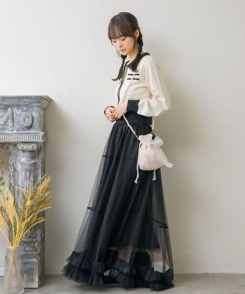 エムズカーディガン(黒) セール】ヴィンテージカーデ（カーディガン/ボレロ）｜ems excite