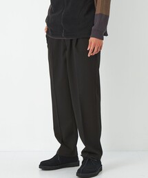 green label relaxing | TRカルゼ 裏起毛 1プリーツ オルマイ パンツ -ウォッシャブル・ストレッチ・防シワ-(その他パンツ)