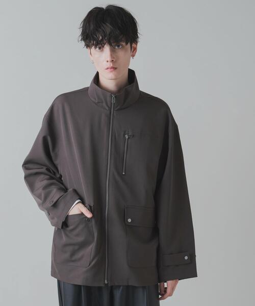 LUCY（ルーシー）の「LUCY/トロミ スタンドブルゾン（ブルゾン）」 - WEAR