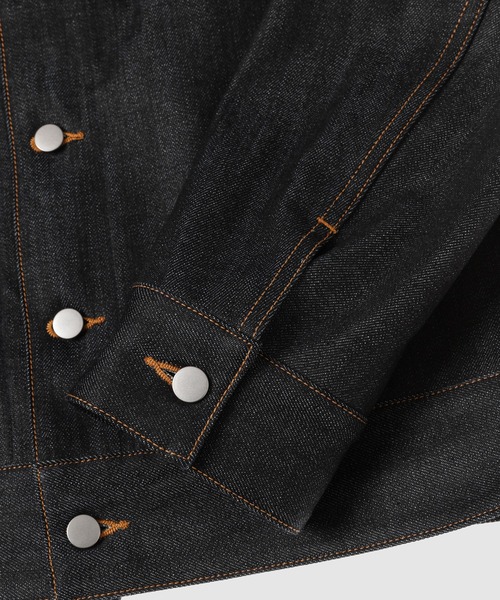 DIGAWEL(ディガウェル)の「DENIM JACKET(ブルゾン・メンズ・ネイビー・2/3)」の5枚目の写真