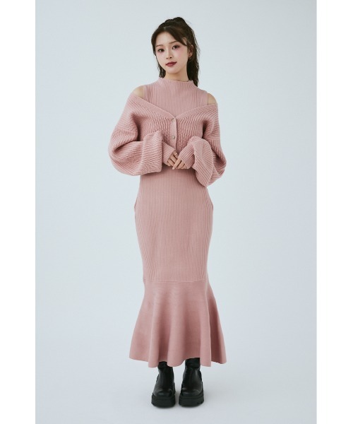 shion様 美品 マーリエルカセット ワンピース&カーディガン shion様 美品 マーリエルカセット ワンピース&カーディガン