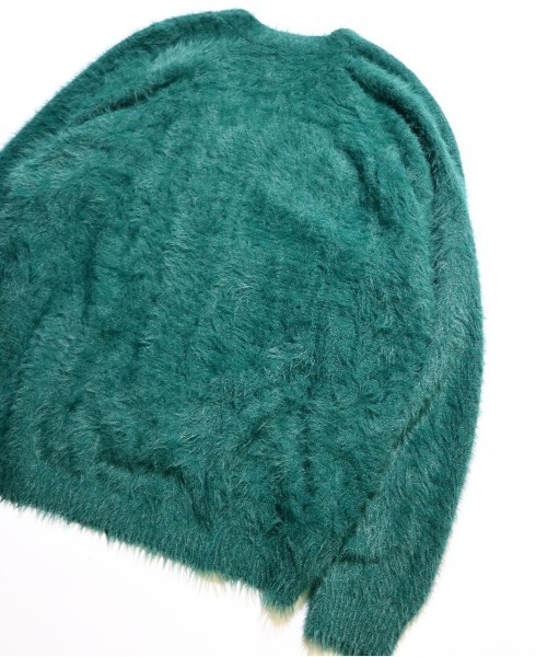 C.E.L.STORE（セルストア）の「DEL MAR sportswear/デルマースポーツウェア 70S SHORT-HAIR CARDIGAN ショートヘアリーカーディガン（カーディガン/ボレロ・メンズ・ワイン/ブラック/グリーン・LARGE/MEDIUM/X-SMALL）」の16枚目の写真