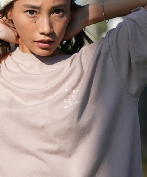 PORT OF CALL（ポートオブコール）の「【PORT OF CALL】POC MAUI CHARITY T-SHIRT/ポートオブコールマウイ島チャリティ半袖Tシャツ（Tシャツ/カットソー・メンズ・ブラック/ホワイト/ピンク/グリーン・MEDIUM/LARGE/X-LARGE）」の4枚目の写真