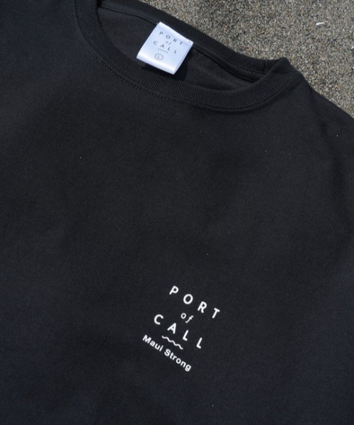 PORT OF CALL（ポートオブコール）の「【PORT OF CALL】POC MAUI CHARITY T-SHIRT/ポートオブコールマウイ島チャリティ半袖Tシャツ（Tシャツ/カットソー・メンズ・ブラック/ホワイト/ピンク/グリーン・MEDIUM/LARGE/X-LARGE）」の22枚目の写真
