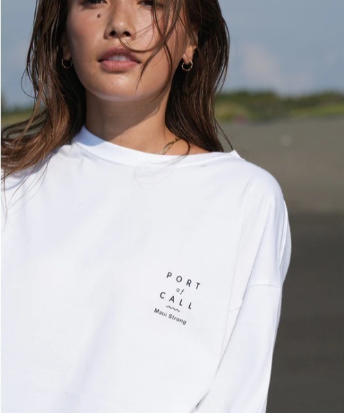PORT OF CALL（ポートオブコール）の「【PORT OF CALL】POC MAUI CHARITY T-SHIRT/ポートオブコールマウイ島チャリティ半袖Tシャツ（Tシャツ/カットソー・メンズ・ブラック/ホワイト/ピンク/グリーン・MEDIUM/LARGE/X-LARGE）」の20枚目の写真
