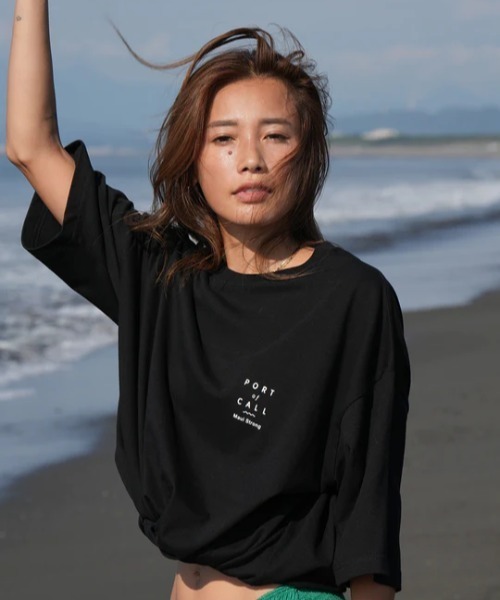 PORT OF CALL（ポートオブコール）の「【PORT OF CALL】POC MAUI CHARITY T-SHIRT/ポートオブコールマウイ島チャリティ半袖Tシャツ（Tシャツ/カットソー・メンズ・ブラック/ホワイト/ピンク/グリーン・MEDIUM/LARGE/X-LARGE）」の18枚目の写真