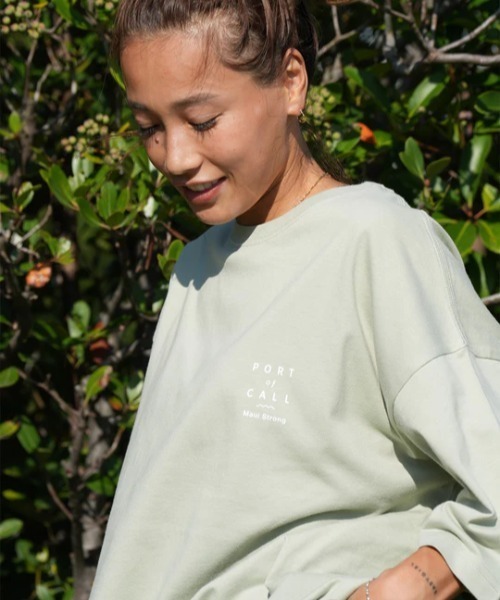 PORT OF CALL（ポートオブコール）の「【PORT OF CALL】POC MAUI CHARITY T-SHIRT/ポートオブコールマウイ島チャリティ半袖Tシャツ（Tシャツ/カットソー・メンズ・ブラック/ホワイト/ピンク/グリーン・MEDIUM/LARGE/X-LARGE）」の7枚目の写真