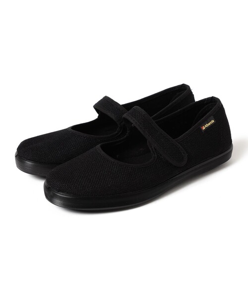 ALBEROLA（アルベローラ）の「ALBEROLA × B:MING by BEAMS / 別注 リネン ライク フラット シューズ（その他シューズ・レディース・ベージュ/ブラック・36/37/38/39）」の3枚目の写真