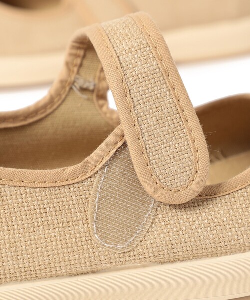 ALBEROLA（アルベローラ）の「ALBEROLA × B:MING by BEAMS / 別注 リネン ライク フラット シューズ（その他シューズ・レディース・ベージュ/ブラック・36/37/38/39）」の7枚目の写真