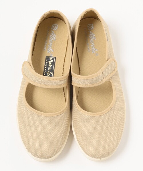 ALBEROLA（アルベローラ）の「ALBEROLA × B:MING by BEAMS / 別注 リネン ライク フラット シューズ（その他シューズ・レディース・ベージュ/ブラック・36/37/38/39）」の21枚目の写真