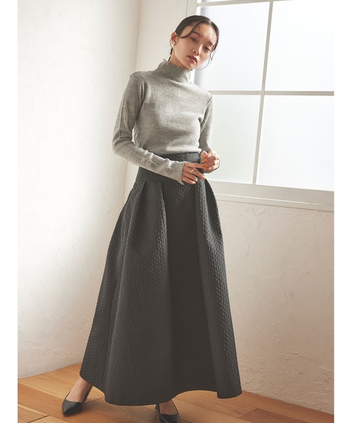 Stylevoice for xxx（スタイルヴォイスフォー）の「バックスリットリブカットソートップス（Tシャツ/カットソー・レディース・ブラック/グレー/レッド・FREE）」の4枚目の写真