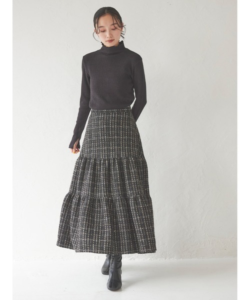 Stylevoice for xxx（スタイルヴォイスフォー）の「バックスリットリブカットソートップス（Tシャツ/カットソー・レディース・ブラック/グレー/レッド・FREE）」の11枚目の写真