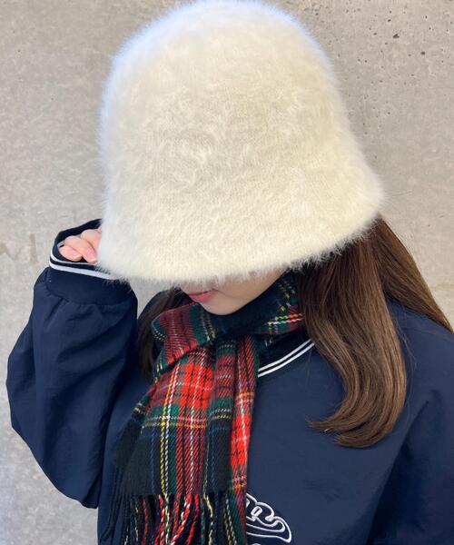 PHILLY（フィリー）の「【PHILLY】シャギーベルハット（ハット・レディース・ブラック/アイボリー/グレー・FREE）」の11枚目の写真