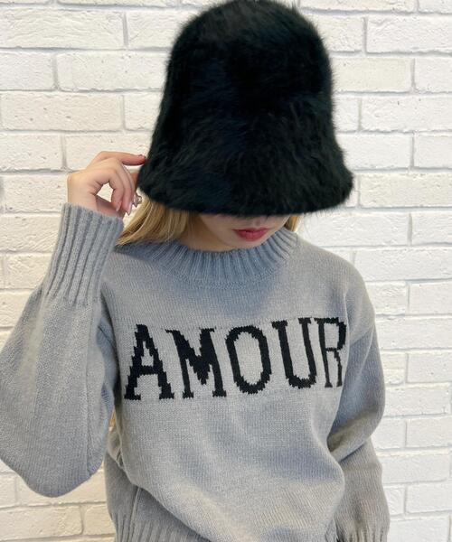 PHILLY（フィリー）の「【PHILLY】シャギーベルハット（ハット・レディース・ブラック/アイボリー/グレー・FREE）」の8枚目の写真