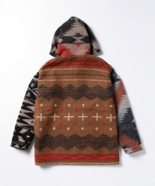 BEAMS 別注　ソルトウォーターカウボーイ　ネイティブ柄　コート BEAMS 別注 ソルトウォーターカウボーイ ネイティブ柄 コート Ray