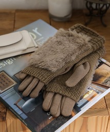 BAYFLOW | 3WAYファーグローブ(手袋)