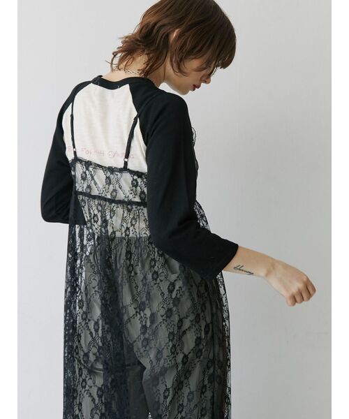 レースキャミワンピース（ワンピース）｜jouetie（ジュエティ）の