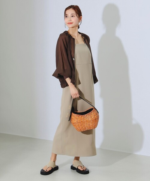 B:MING by BEAMS（ビーミングバイビームス）の「B:MING by BEAMS / シアー ブルゾン（ブルゾン・レディース・ブラウン/ブラック・SMALL/MEDIUM）」の10枚目の写真