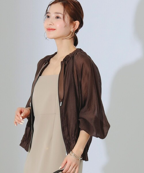 B:MING by BEAMS（ビーミングバイビームス）の「B:MING by BEAMS / シアー ブルゾン（ブルゾン・レディース・ブラウン/ブラック・SMALL/MEDIUM）」の14枚目の写真