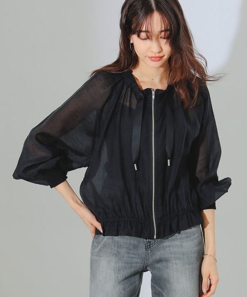 B:MING by BEAMS（ビーミングバイビームス）の「B:MING by BEAMS / シアー ブルゾン（ブルゾン・レディース・ブラウン/ブラック・SMALL/MEDIUM）」の19枚目の写真