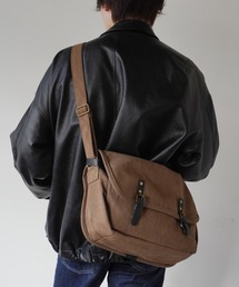 Port | キャンバス ポストマン ビッグ ショルダーバッグ #(ショルダーバッグ)