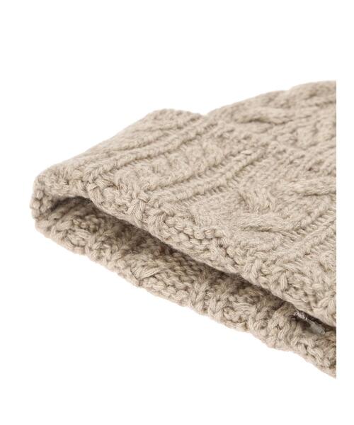 AMERICAN HOLIC（アメリカンホリック）の「ケーブルニットキャップ（ニットキャップ/ビーニー・レディース・ベージュ系その他2/杢グレー・FREE）」の12枚目の写真