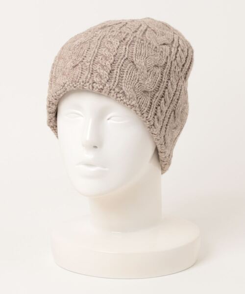 AMERICAN HOLIC（アメリカンホリック）の「ケーブルニットキャップ（ニットキャップ/ビーニー・レディース・ベージュ系その他2/杢グレー・FREE）」の15枚目の写真