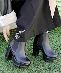 ♥︎美品♥︎ダイアナ ブーツ サイドジップ チャンキーヒール 厚底 Y2K ♥︎美品♥︎ダイアナ ブーツ サイドジップ チャンキーヒール