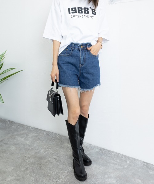 Miniministore（ミニミニストア）の「ロングブーツ 厚底 ジョッキーブーツ韓国（ブーツ・レディース・ブラック/ブラウン・24.0cm/24.5cm/23.5cm/23.0cm/22.5cm）」の20枚目の写真