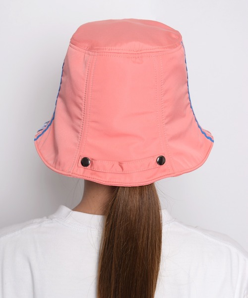 Flowering（フラワーリング）の「【Chill Panda/チルパンダ】サイドライン平天撥水サウナハット（ハット・レディース・ホワイト/グレー/ピンク/ブラック/ブルー・FREE）」の8枚目の写真