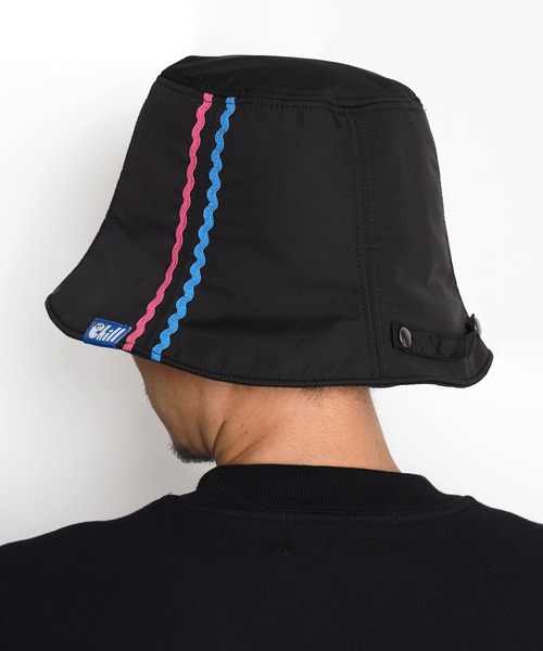 Flowering（フラワーリング）の「【Chill Panda/チルパンダ】サイドライン平天撥水サウナハット（ハット・レディース・ホワイト/グレー/ピンク/ブラック/ブルー・FREE）」の15枚目の写真
