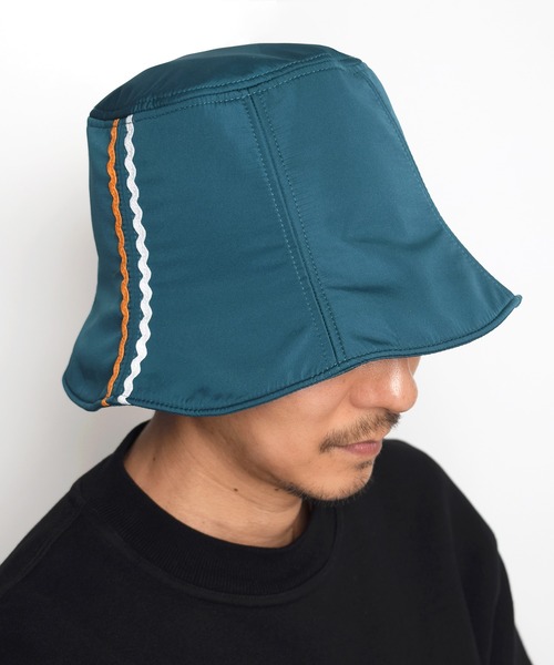 Flowering（フラワーリング）の「【Chill Panda/チルパンダ】サイドライン平天撥水サウナハット（ハット・レディース・ホワイト/グレー/ピンク/ブラック/ブルー・FREE）」の13枚目の写真