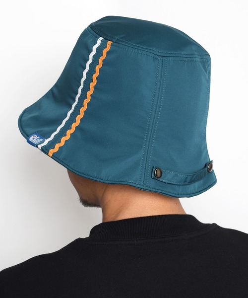 Flowering（フラワーリング）の「【Chill Panda/チルパンダ】サイドライン平天撥水サウナハット（ハット・レディース・ホワイト/グレー/ピンク/ブラック/ブルー・FREE）」の14枚目の写真