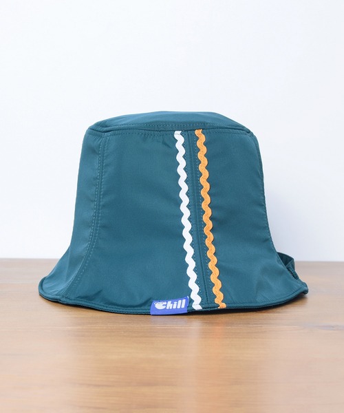 Flowering（フラワーリング）の「【Chill Panda/チルパンダ】サイドライン平天撥水サウナハット（ハット・レディース・ホワイト/グレー/ピンク/ブラック/ブルー・FREE）」の20枚目の写真