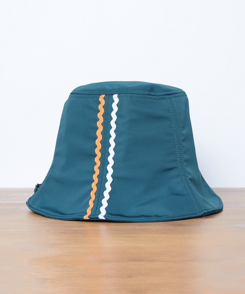 Flowering（フラワーリング）の「【Chill Panda/チルパンダ】サイドライン平天撥水サウナハット（ハット・レディース・ホワイト/グレー/ピンク/ブラック/ブルー・FREE）」の21枚目の写真