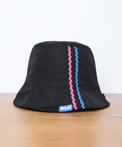 Flowering（フラワーリング）の「【Chill Panda/チルパンダ】サイドライン平天撥水サウナハット（ハット・レディース・ホワイト/グレー/ピンク/ブラック/ブルー・FREE）」の18枚目の写真