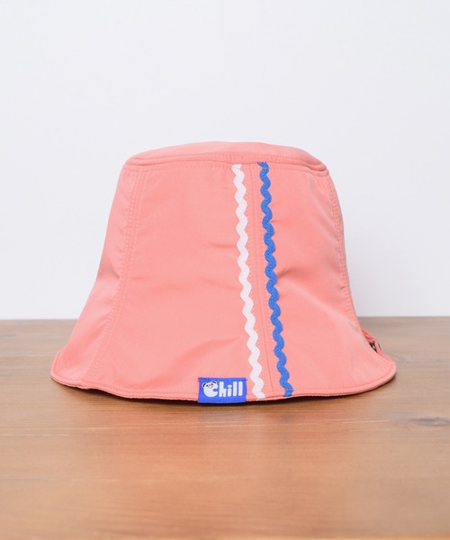 Flowering（フラワーリング）の「【Chill Panda/チルパンダ】サイドライン平天撥水サウナハット（ハット・レディース・ホワイト/グレー/ピンク/ブラック/ブルー・FREE）」の19枚目の写真