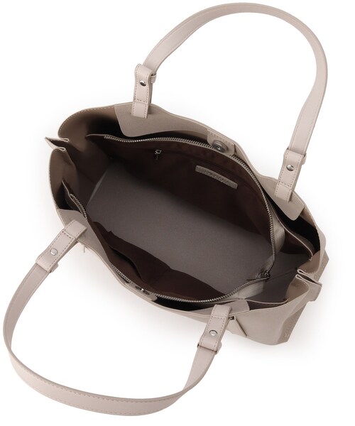 INDIVI(インディヴィ)の「◆【合皮/A4収納可能】横型トートバック(トートバッグ・レディース・ナチュラル/ブラック/ブラウン系その他・00)」の11枚目の写真