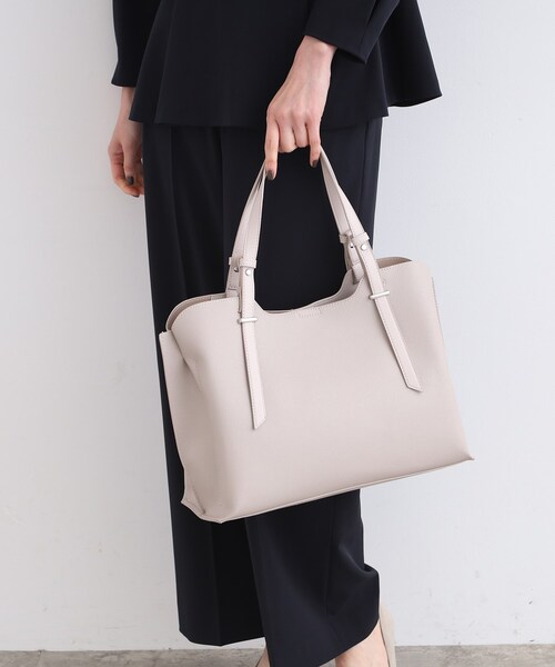 INDIVI(インディヴィ)の「◆【合皮/A4収納可能】横型トートバック(トートバッグ・レディース・ナチュラル/ブラック/ブラウン系その他・00)」の15枚目の写真