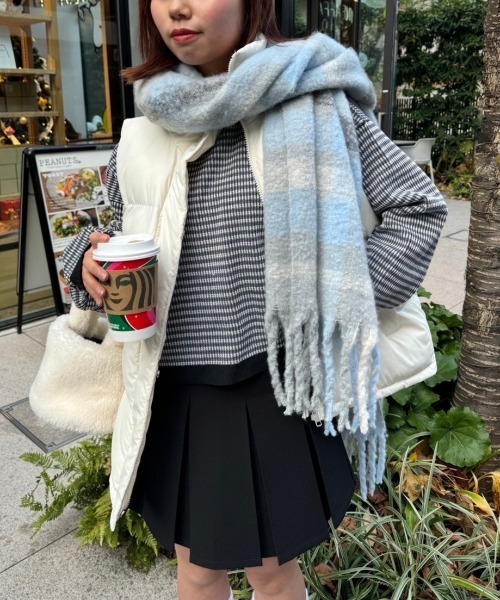 nemne store(ネンネストア)の「【低身長サイズあり】柄ジャガードショートニットトップス(ニット/セーター・レディース・ブラック/レッド/ブルー・SMALL/MEDIUM)」の17枚目の写真