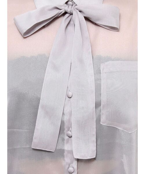 EATME（イートミー）の「フリルオーバーシャツ（シャツ/ブラウス・レディース・ブラック/グレー/イエロー・FREE）」の22枚目の写真