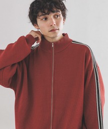 RAGEBLUE | サイドライン/ハイネックドライバーズニット/トラックジャケット(カーディガン/ボレロ)