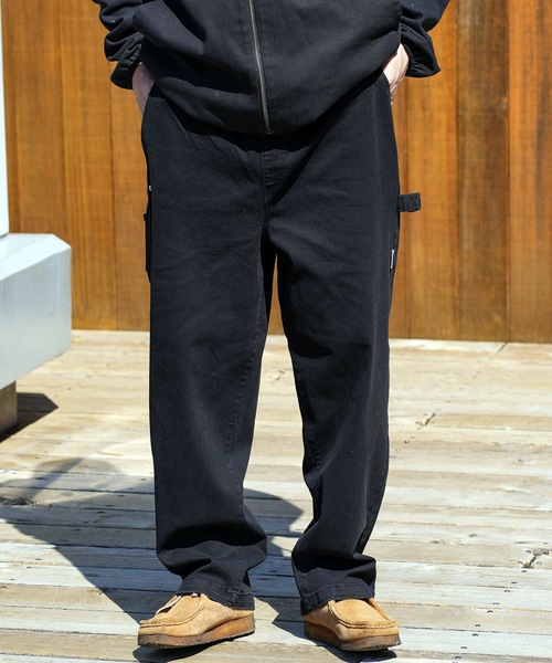 ELEMENT(エレメント)の「ELEMENT メンズ SHOD PANTS W_9 デニムパンツ/エレメントリラックスワイドフィットペインターデニムパンツ(デニムパンツ・メンズ・ライトブルー/インディゴブルー/ブルー系その他・LARGE/X-LARGE/MEDIUM)」の16枚目の写真