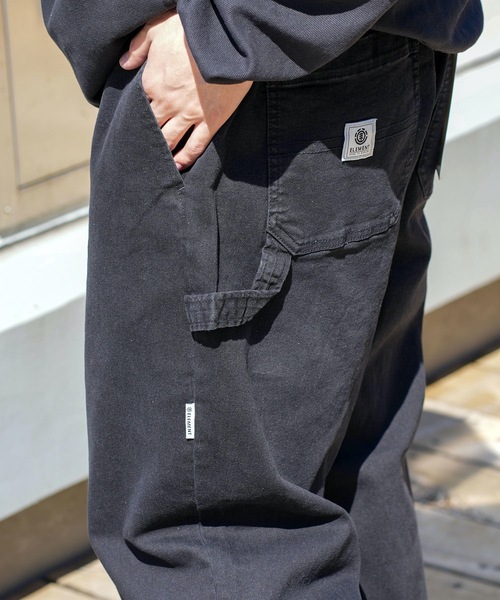 ELEMENT(エレメント)の「ELEMENT メンズ SHOD PANTS W_9 デニムパンツ/エレメントリラックスワイドフィットペインターデニムパンツ(デニムパンツ・メンズ・ライトブルー/インディゴブルー/ブルー系その他・LARGE/X-LARGE/MEDIUM)」の20枚目の写真