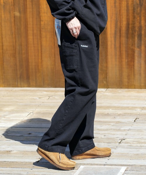 ELEMENT(エレメント)の「ELEMENT メンズ SHOD PANTS W_9 デニムパンツ/エレメントリラックスワイドフィットペインターデニムパンツ(デニムパンツ・メンズ・ライトブルー/インディゴブルー/ブルー系その他・LARGE/X-LARGE/MEDIUM)」の18枚目の写真