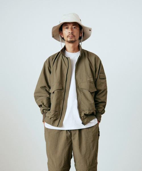 MAGIC NUMBER（マジック ナンバー）の「【MAGIC NUMBER】G-8 NYLON JK（ナイロンジャケット・メンズ・ブラック/オリーブ・LARGE/X-LARGE/MEDIUM）」の17枚目の写真